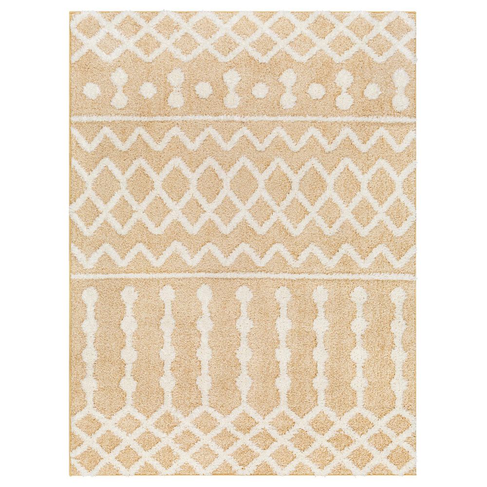 Surya Rodos Southwestern 7'10" x 10' Mustard, White,Tan Area Rug