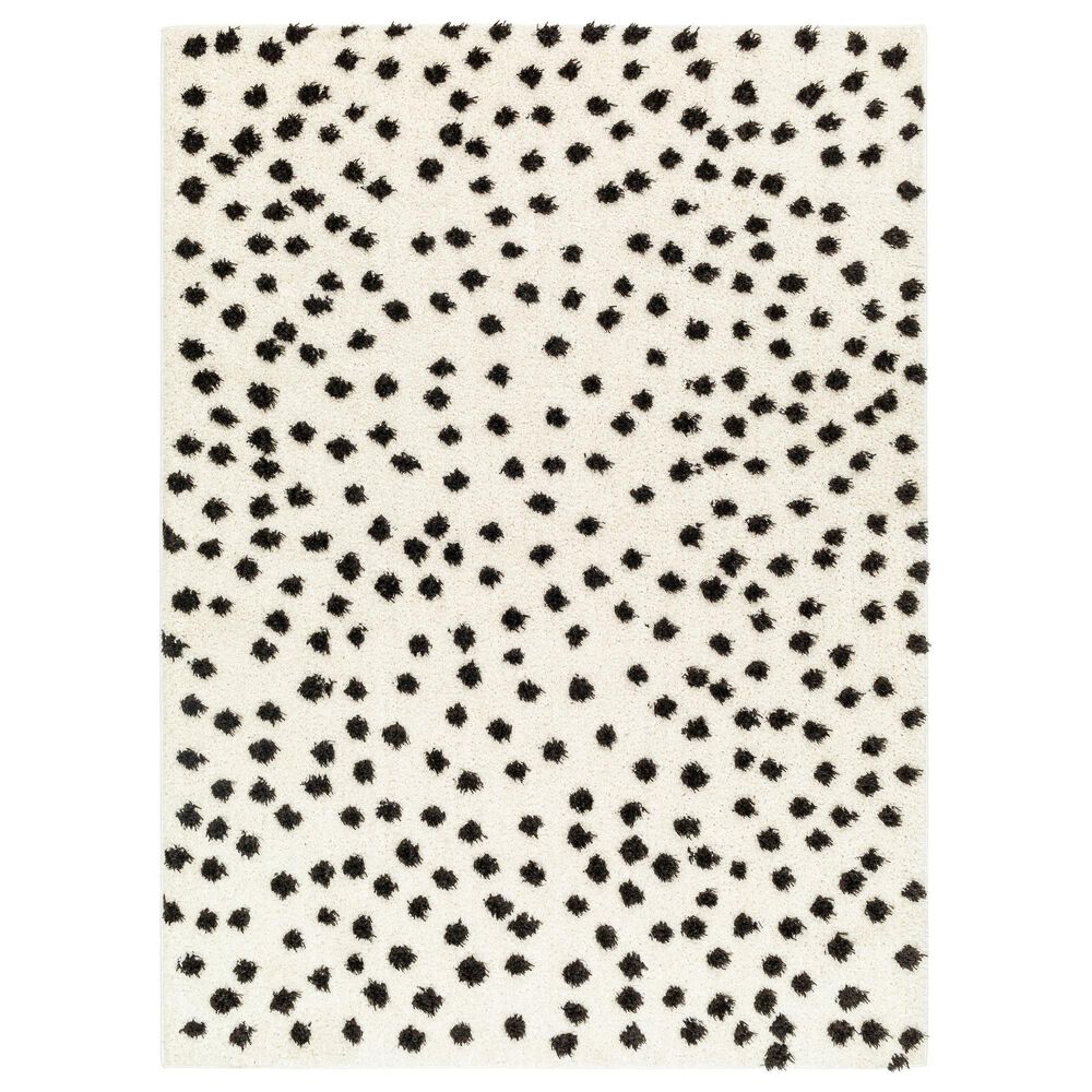 Surya Rodos RDO2347 7'10" x 10' Beige, Black Area Rug