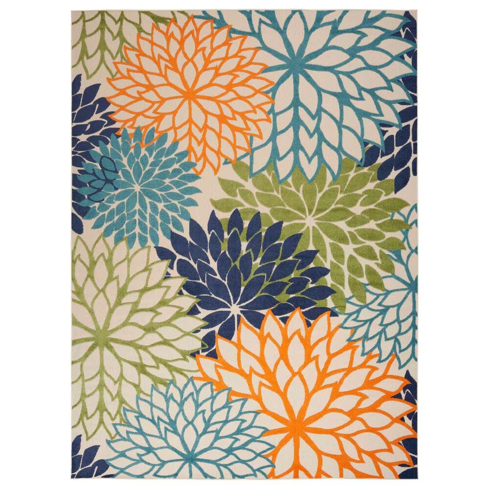 Nourison Aloha ALH05 12' x 15' Multicolor Indoor/Outdoor Area Rug
