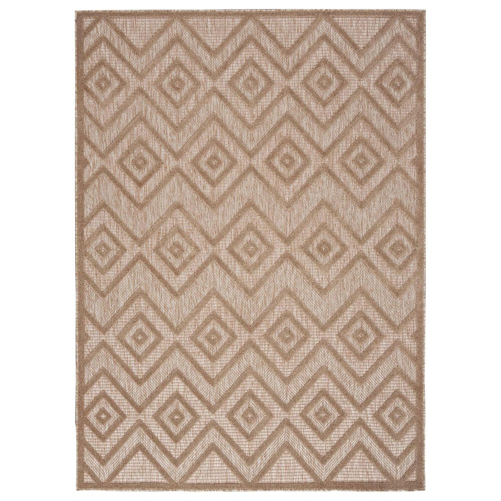 Nourison Versatile 4' x 6' Natural Beige Indoor/Outdoor Area Rug