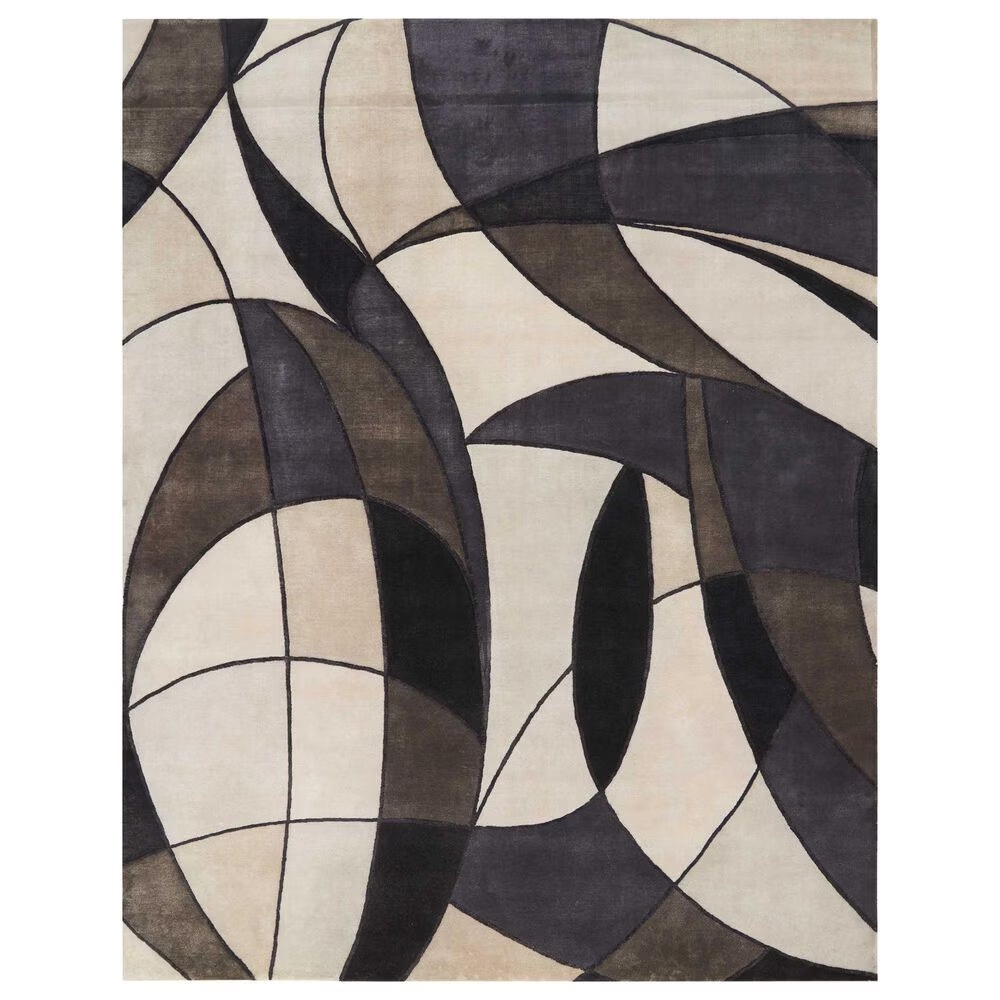 Nourison Asymetrie CGS18 10' x 14' Mediterranean Sand Area Rug