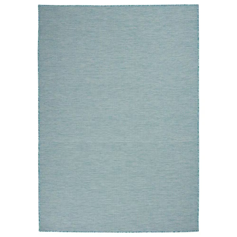 Nourison Positano 7' x 10' Aqua Indoor/Outdoor Area Rug