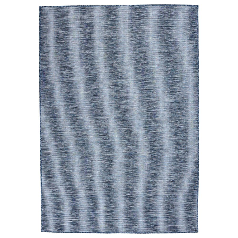 Nourison Positano 2'2" x 12' Navy Blue Indoor/Outdoor Runner