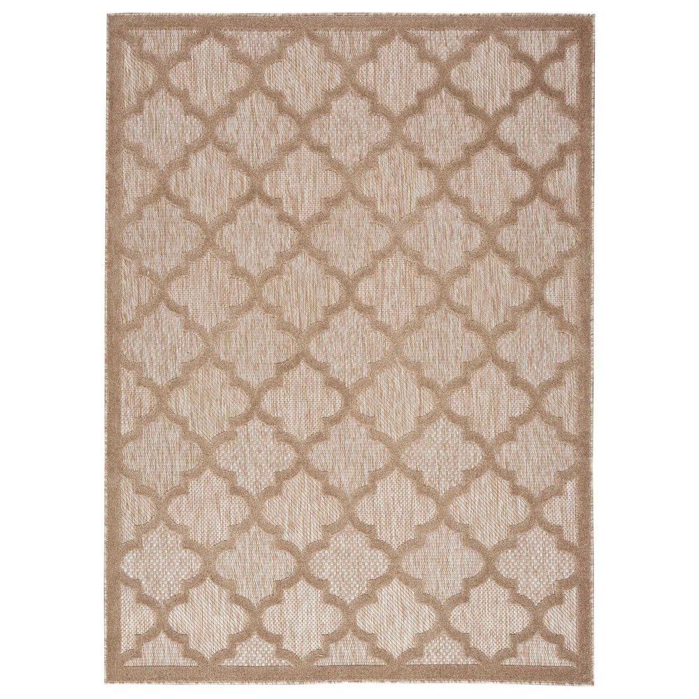 Nourison Easy Care 9' x 12' Natural Beige Indoor/Outdoor Area Rug