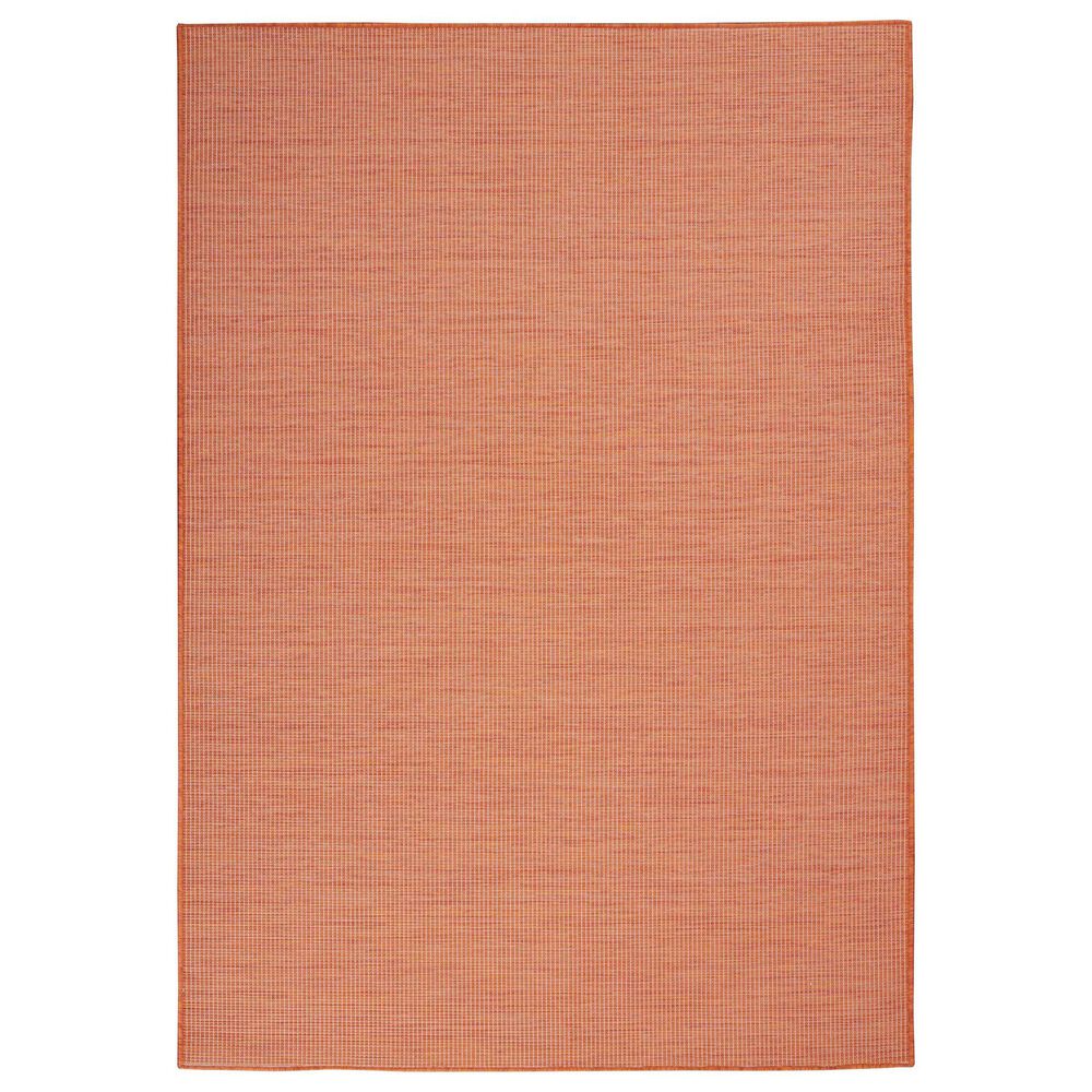 Nourison Positano 6' x 9' Terracotta Indoor/Outdoor Area Rug