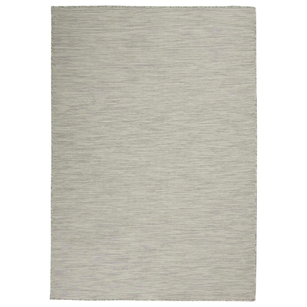 Nourison Positano 8' x 10' Light Grey Indoor/Outdoor Area Rug
