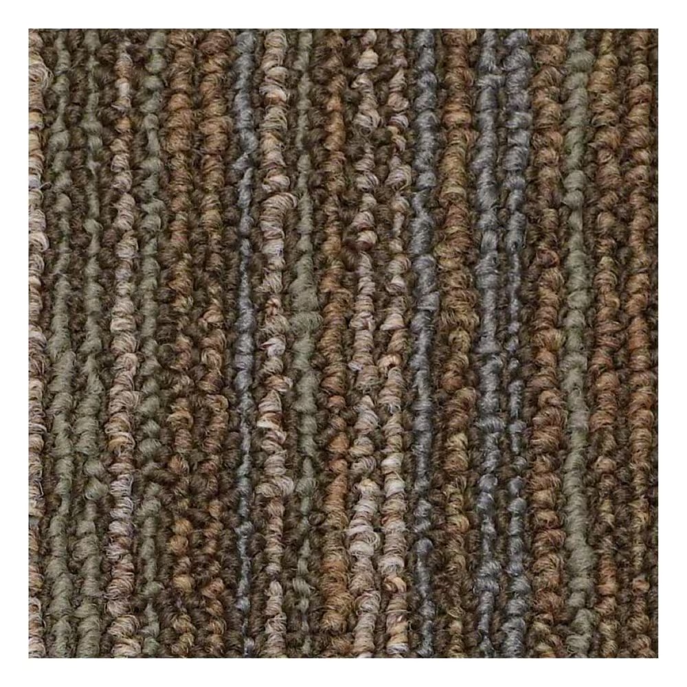 Shaw Hook Up 24" x 24" Carpet Tile in Energize
