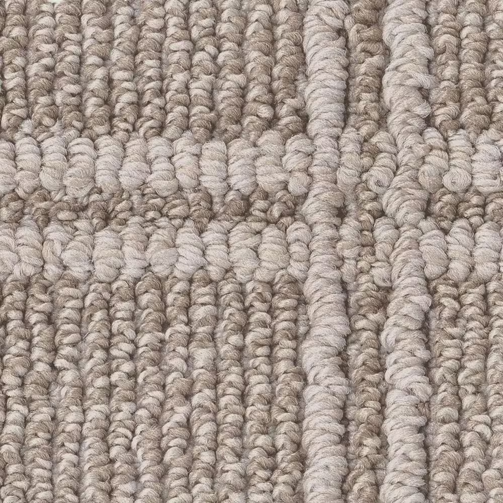 Home 24 Anderson Tuftex Breeze Block Carpet in Muslin