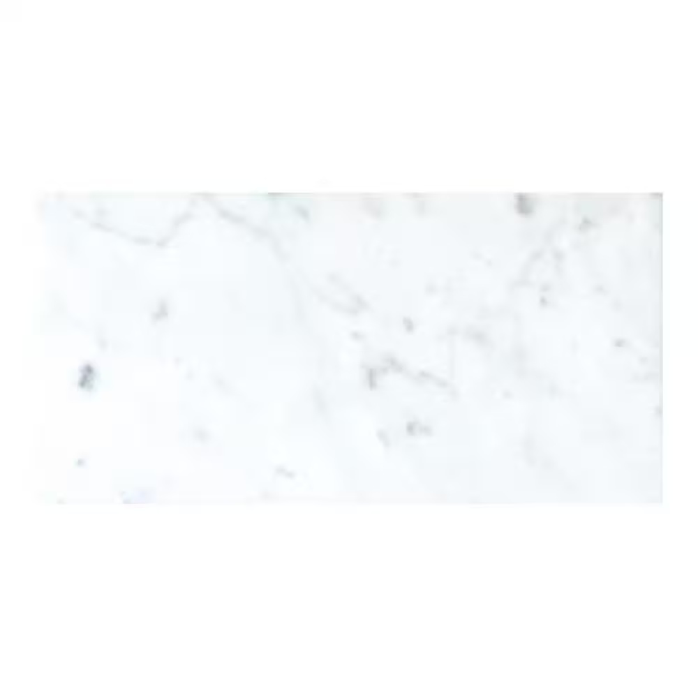 MS International Carrara White 6" x 12" Polished Natural Stone Mosaic Sheet