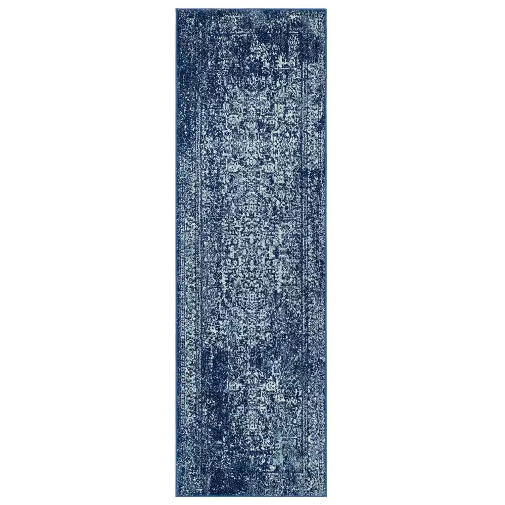 Safavieh Evoke EVK256A-27 2'2" x 7' Navy/Ivory Runner