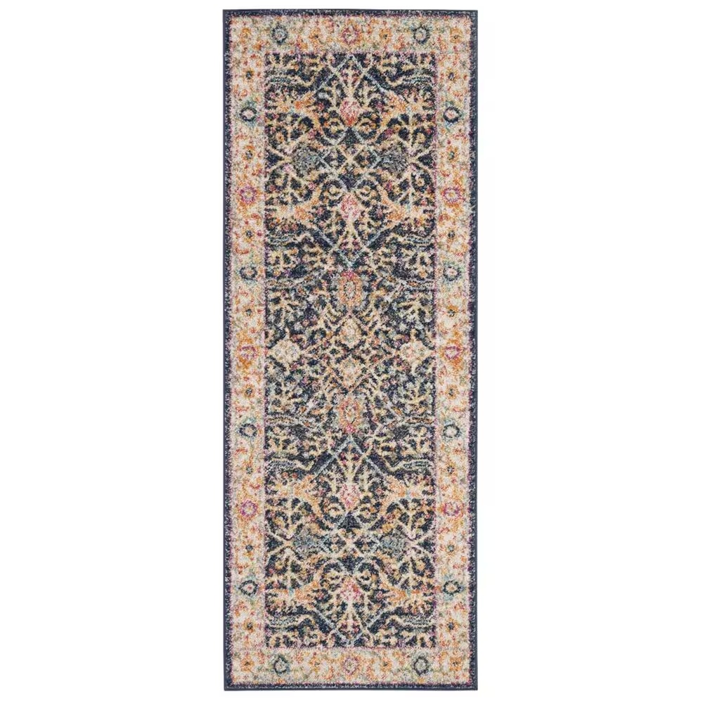 Safavieh Madison MAD612D-26 2'3" x 6' Navy/Creme Runner