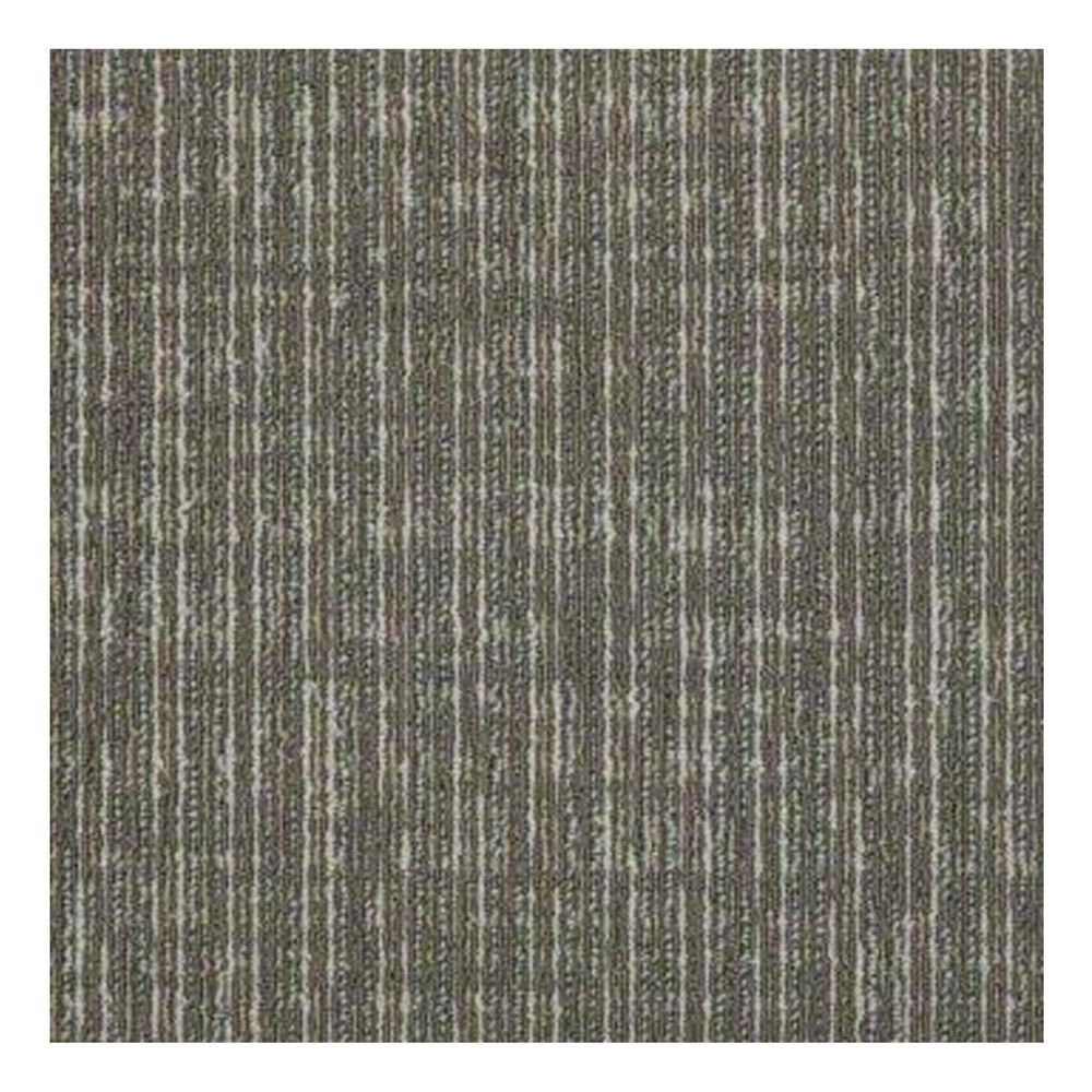 Shaw Straight Shift 18" x 36" Carpet Tile in Lever