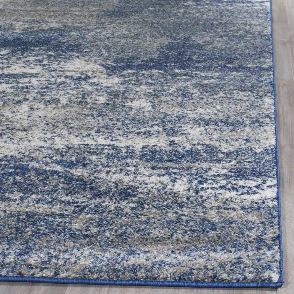 Safavieh Evoke EVK272A-3 3' x 5' Navy/Ivory Area Rug