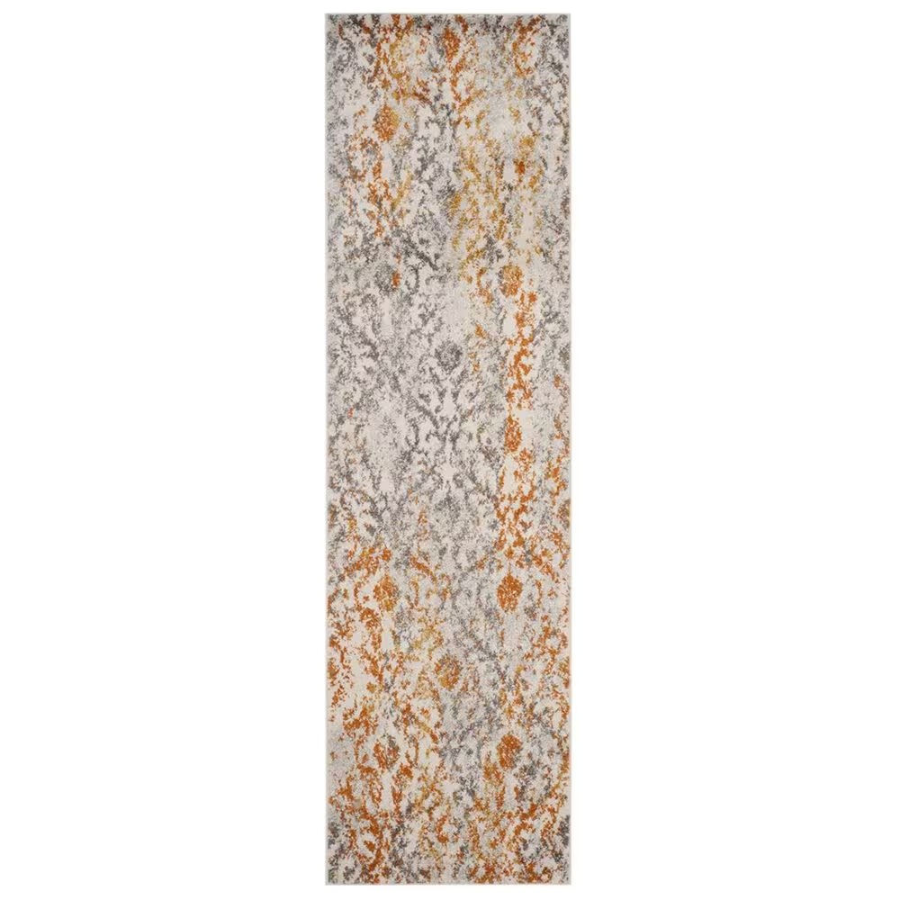 Safavieh Madison MAD608K-26 2'3" x 6' Cream/Orange Runner