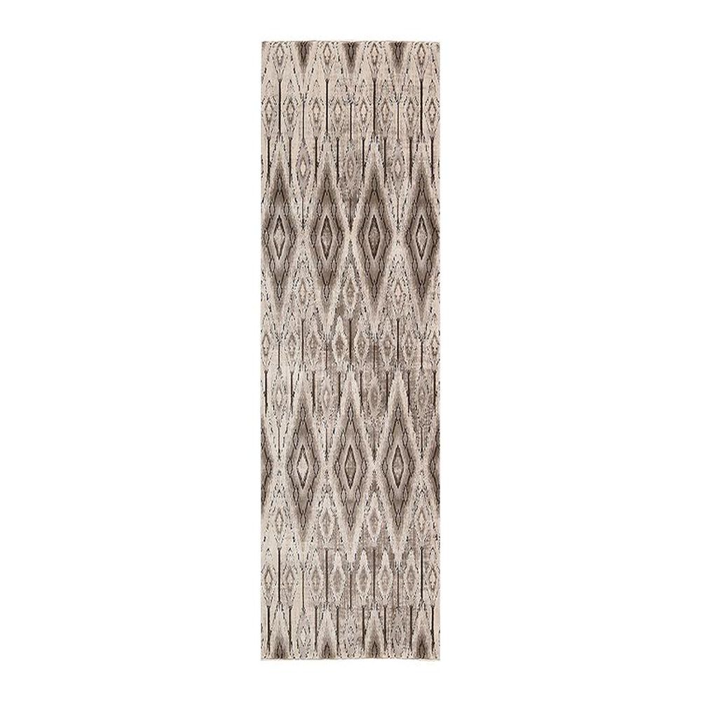 Nourison Karma KRM02 2'2" x 7'6" Beige Runner