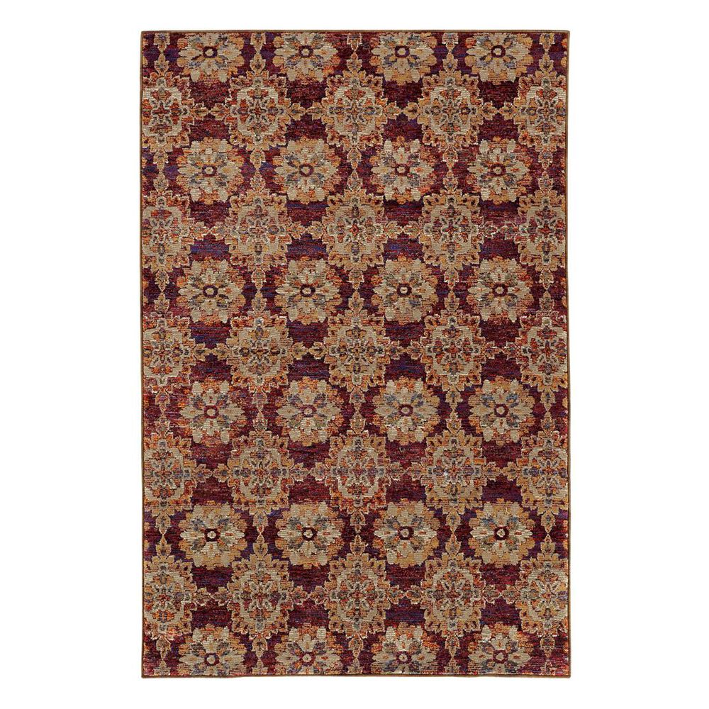 Oriental Weavers Andorra 6883A 5'3" x 7'3" Red Area Rug