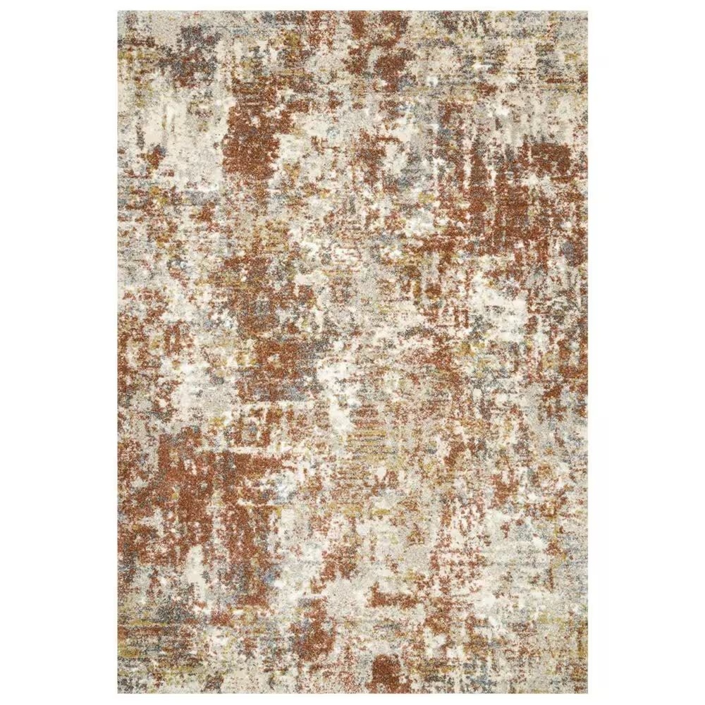 Loloi Landscape LAN-03 8'10" x 12'7" Rust Area Rug