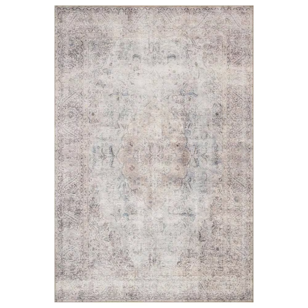 Loloi Loren LQ-04 8'4" x 11'6" Silver and Slate Area Rug