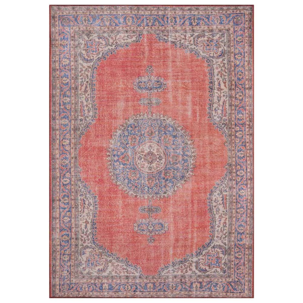 Momeni Afshar AFS-12 7'6" x 9'6" Red Area Rug