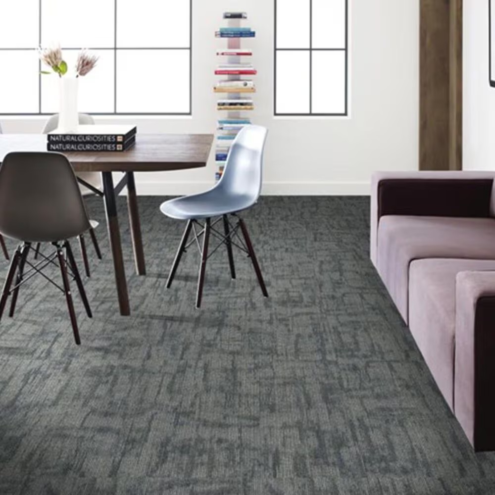 Shaw Crackled 24" x 24" Carpet Tile in Imagine