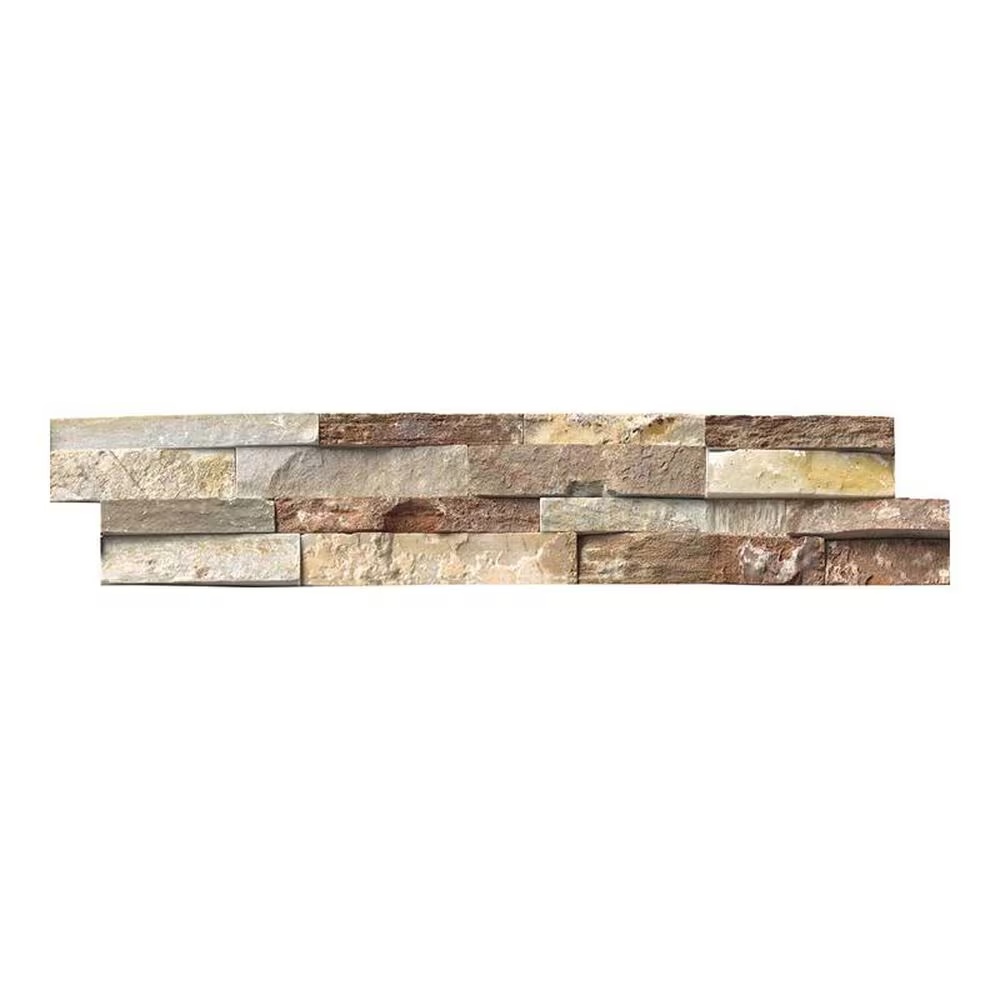 MS International Golden White 6" x 24" Ledger Panel