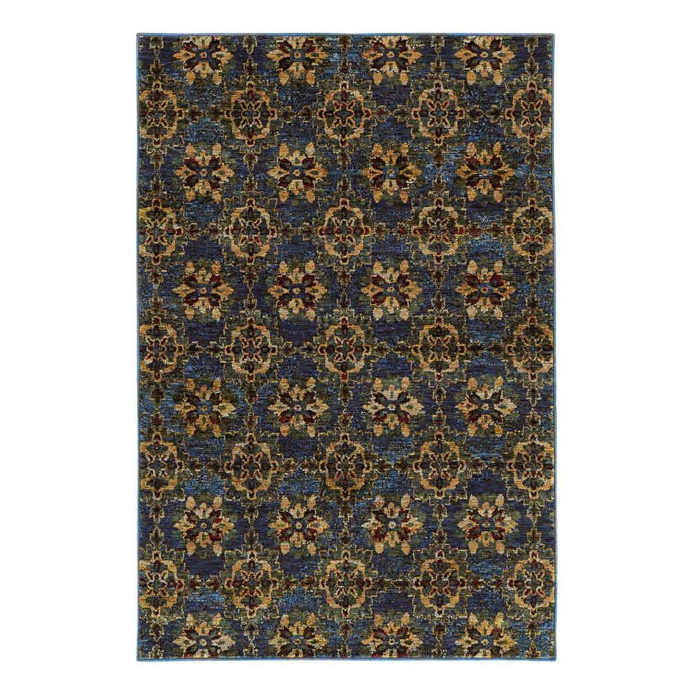 Oriental Weavers Andorra 6883C 7'10" x 10'10" Blue Area Rug