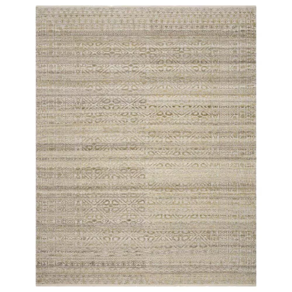 Loloi Idris 79 x 99 Beige/Straw Area Rug