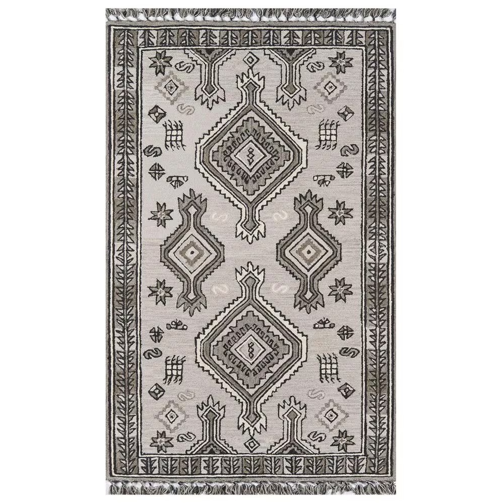 Momeni Tahoe TA-03 7'6" x 9'6" Grey Area Rug