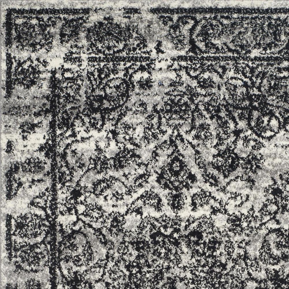 Safavieh Adirondack ADR101A-4 4' x 6' Silver/Black Area Rug