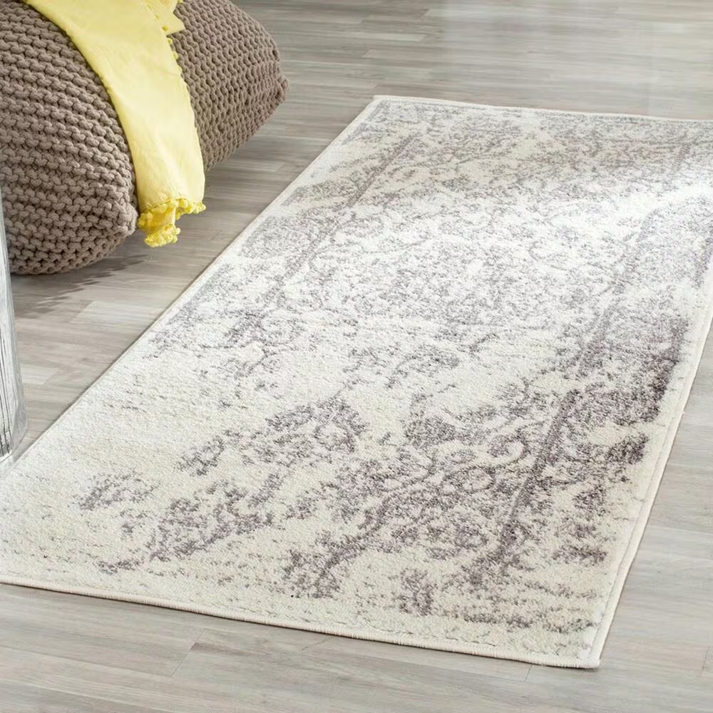 Safavieh Adirondack ADR101B-210 2'6" x 10' Ivory/Silver Runner