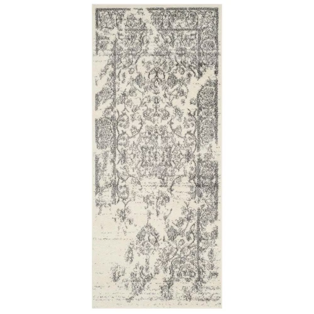Safavieh Adirondack ADR101B-26 2'6" x 6' Ivory/Silver Runner