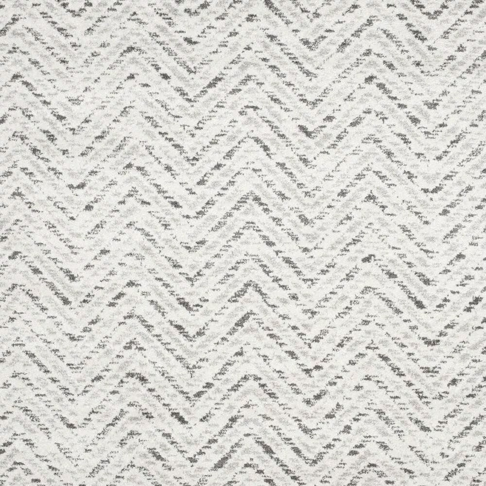 Safavieh Adirondack ADR104N-6SQ 6' x 6'Ivory/Charcoal Square Rug