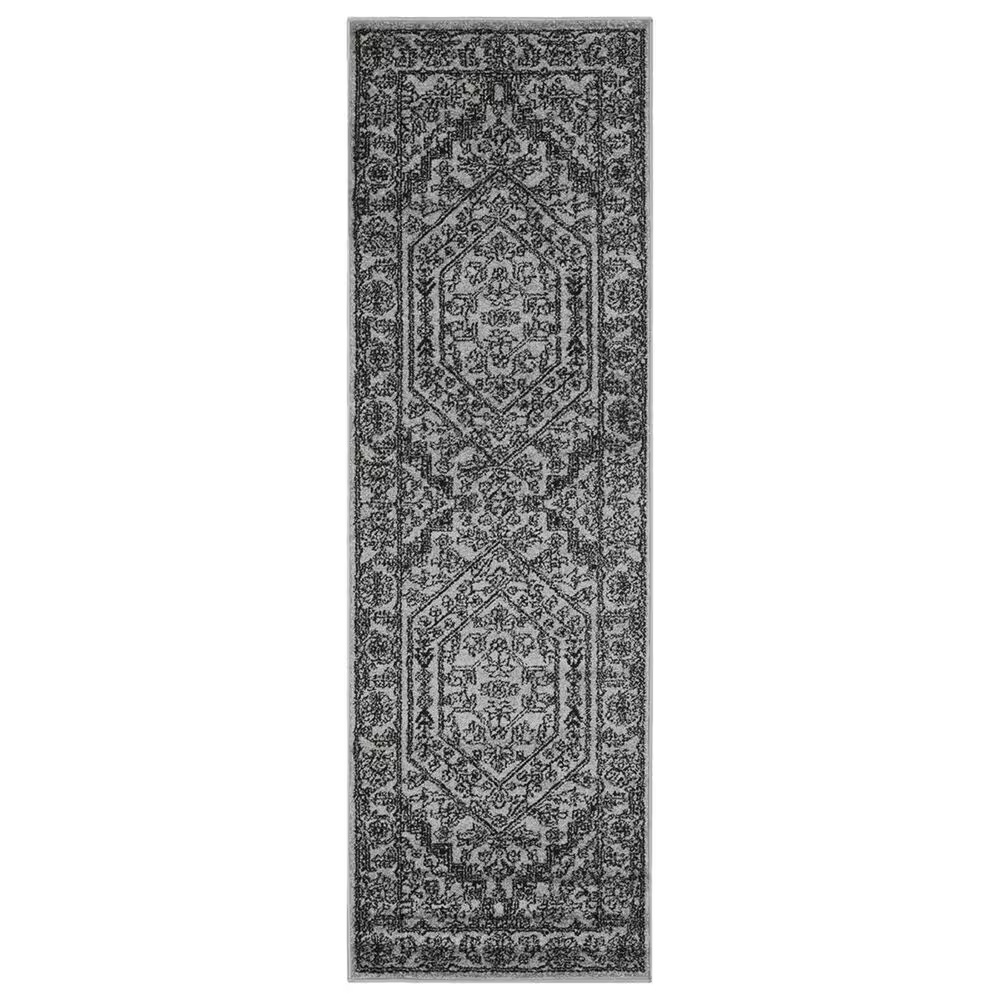 Safavieh Adirondack ADR108A-214 2'6" x 14' Silver/Black Runner
