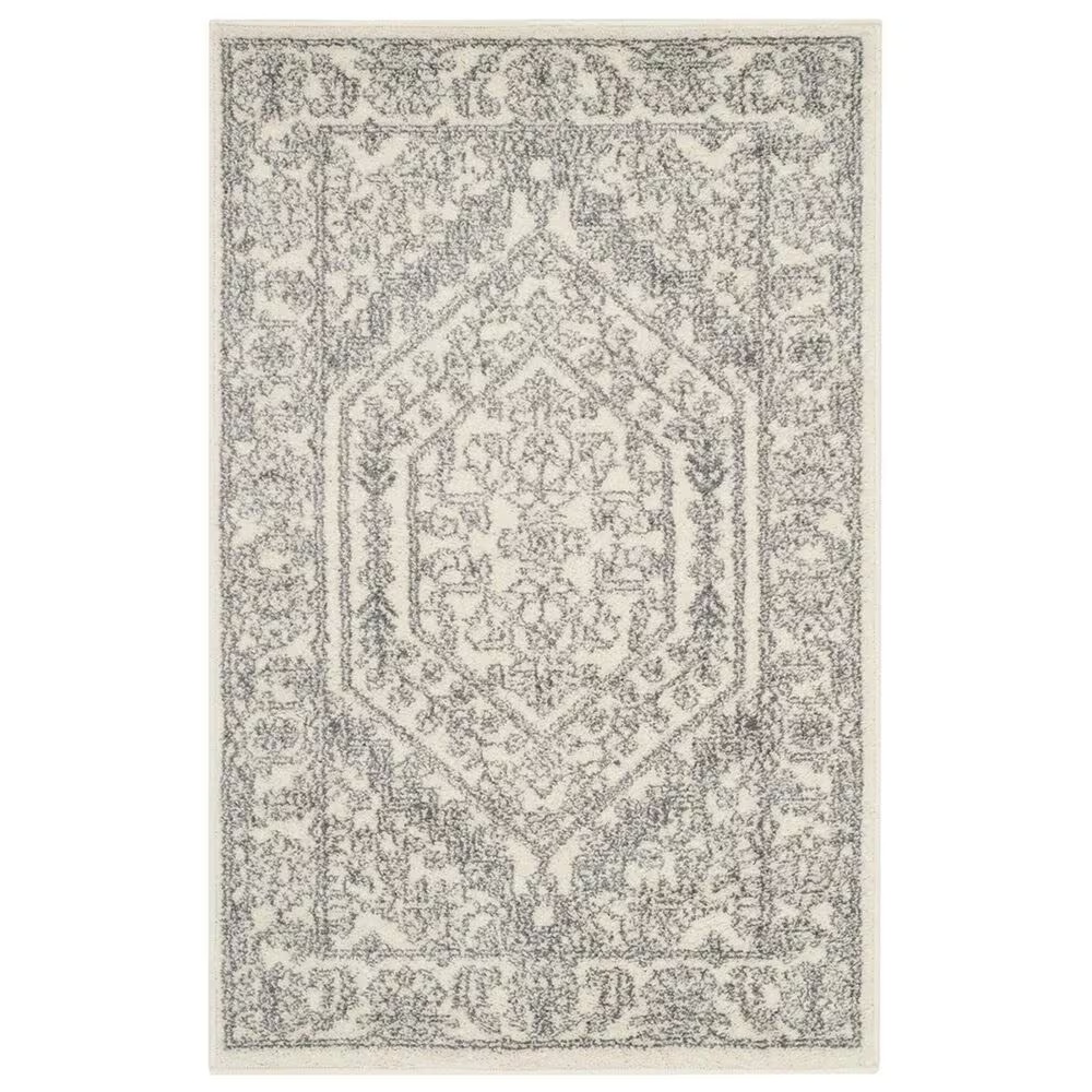 Safavieh Adirondack ADR108B-24 2'6" x 4' Ivory/Silver Area Rug
