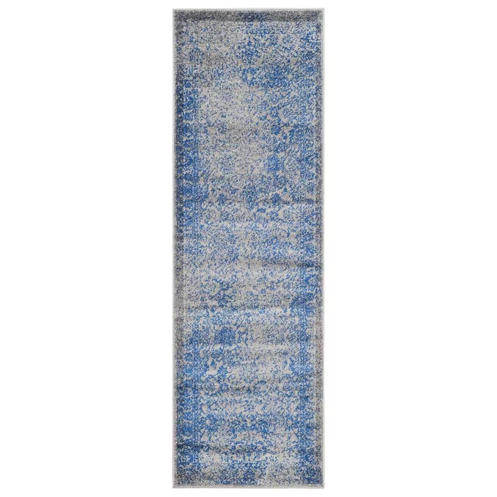 Safavieh Adirondack ADR109A-222 2'6" x 22' Grey/Blue Runner