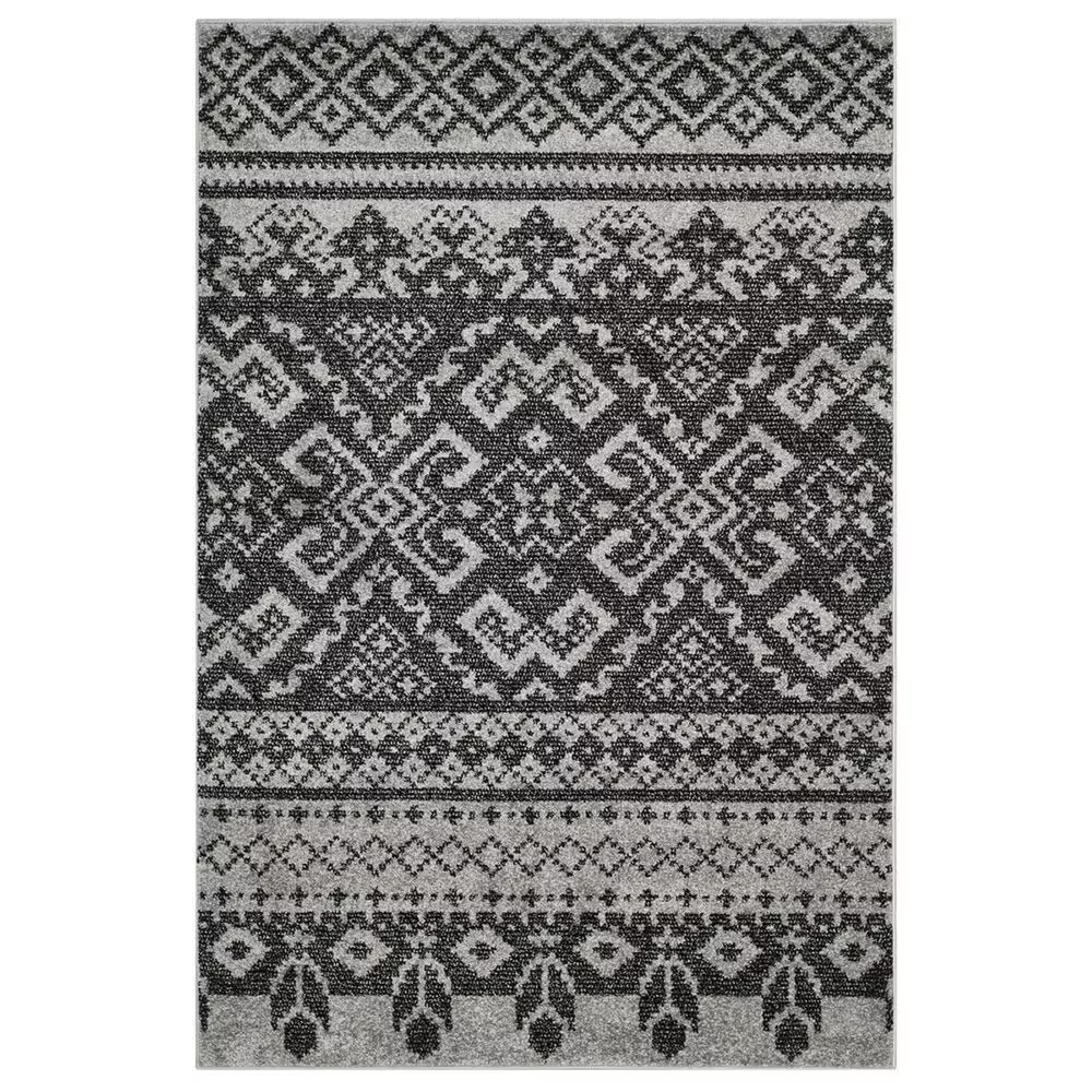 Safavieh Adirondack ADR107A-24 2'6" x 4' Silver/Black Area Rug