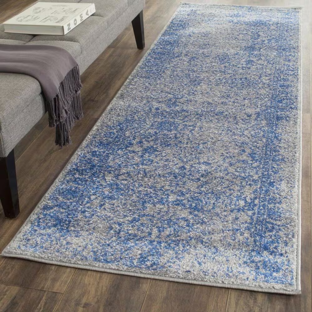 Safavieh Adirondack ADR109A-26 2'6" x 6' Grey/Blue Runner