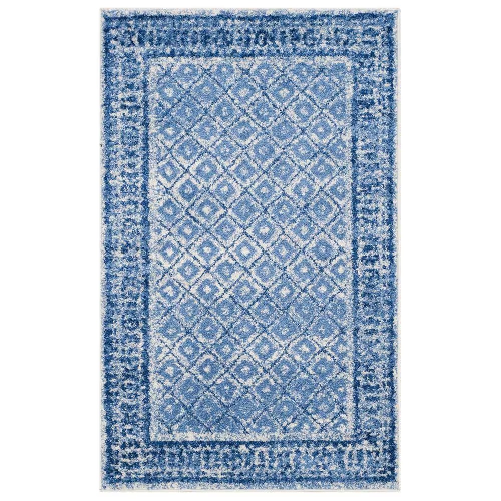 Safavieh Adirondack ADR110D-3 3' x 5' Silver/Blue Area Rug