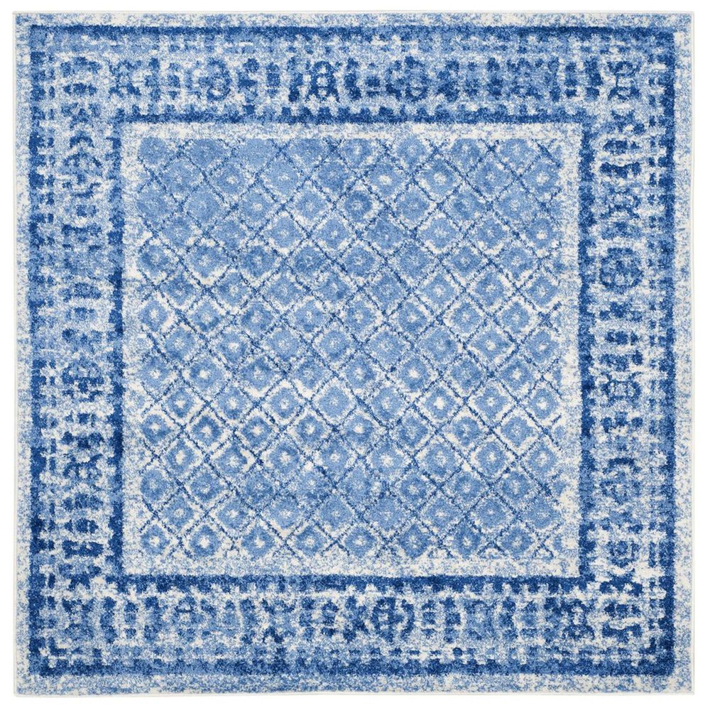 Safavieh Adirondack ADR110D-4SQ 4' x 4'Silver/Blue Square Rug