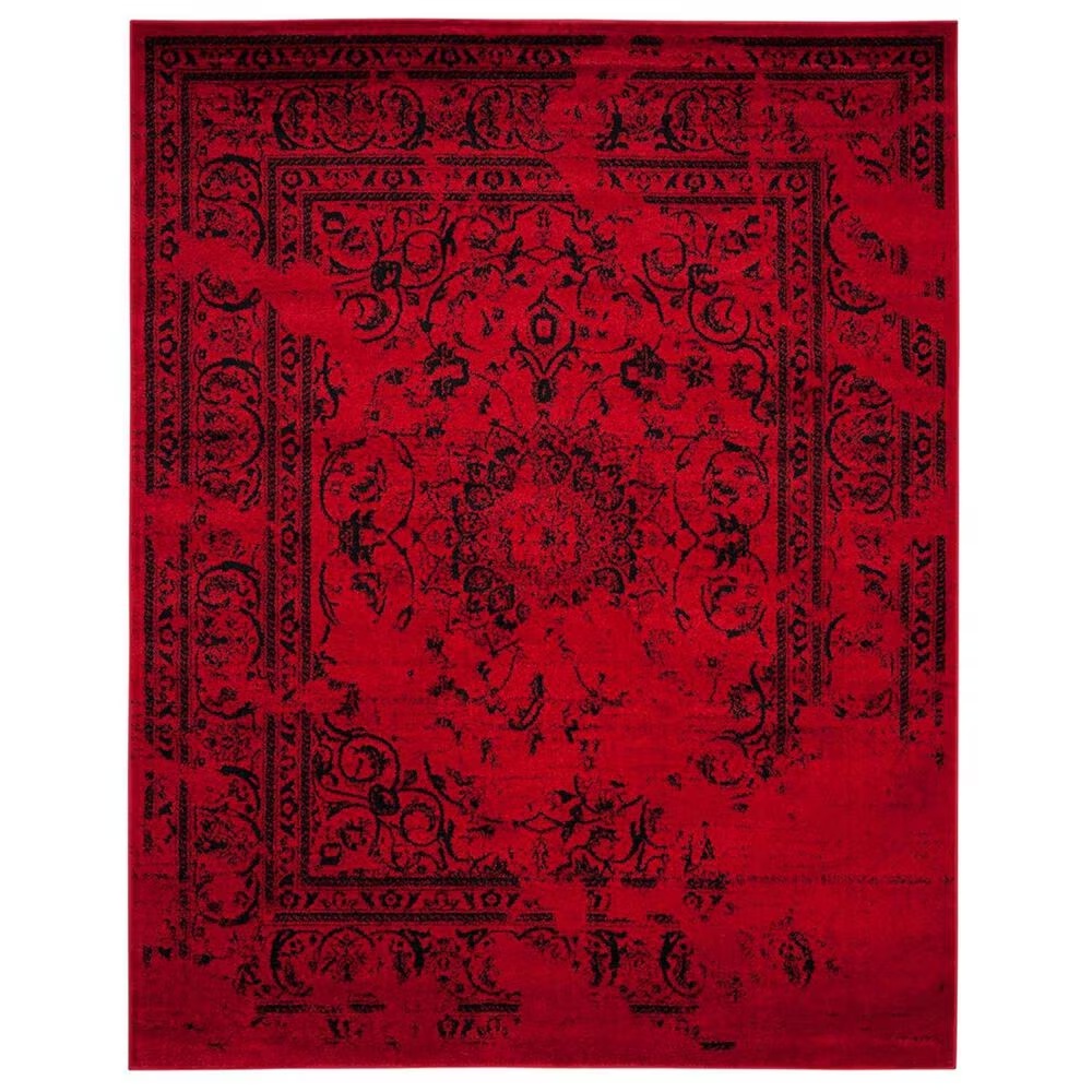 Safavieh Adirondack ADR101F-10 10' x 14' Red/Black Area Rug