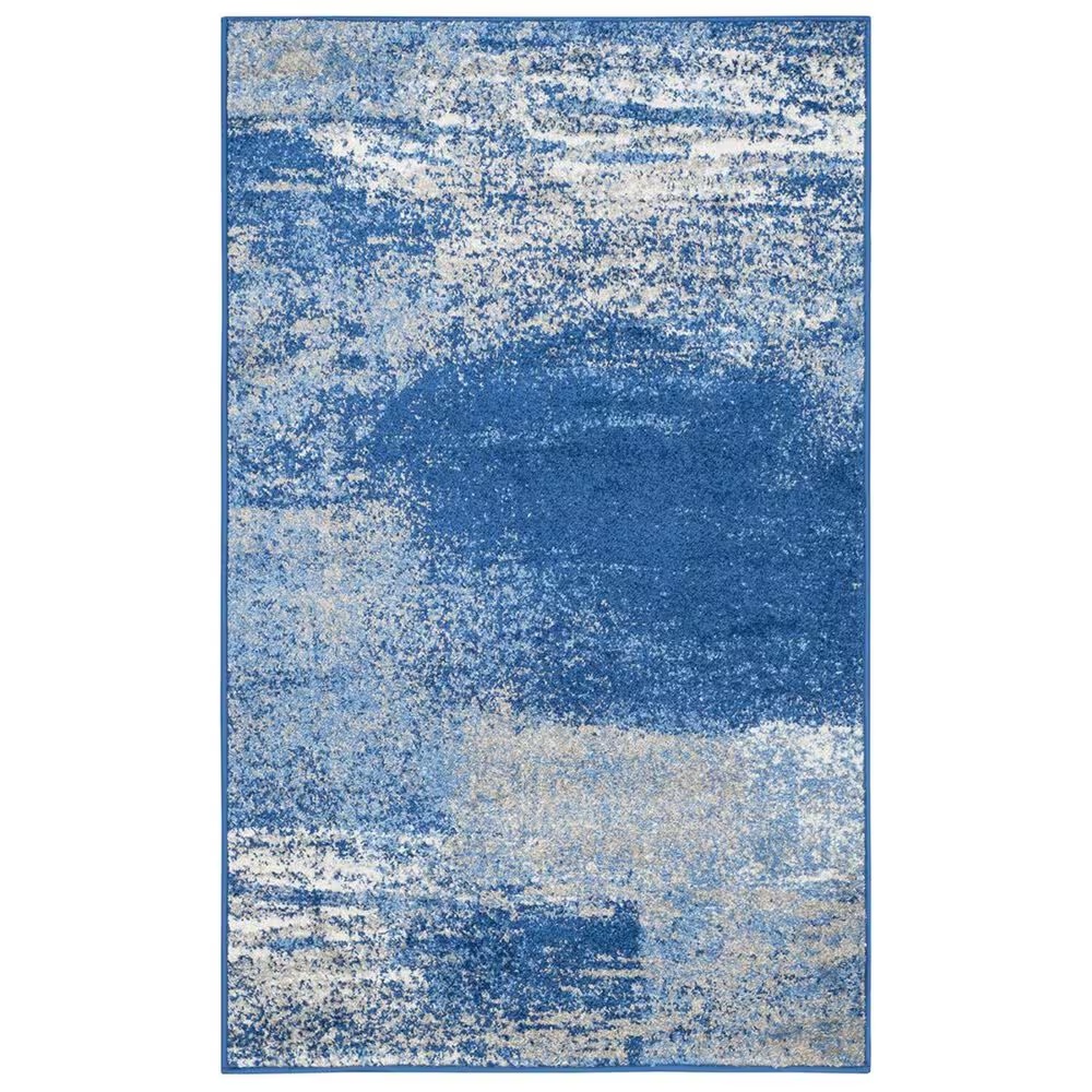 Safavieh Adirondack ADR112F-4 4' x 6' Silver/Blue Area Rug