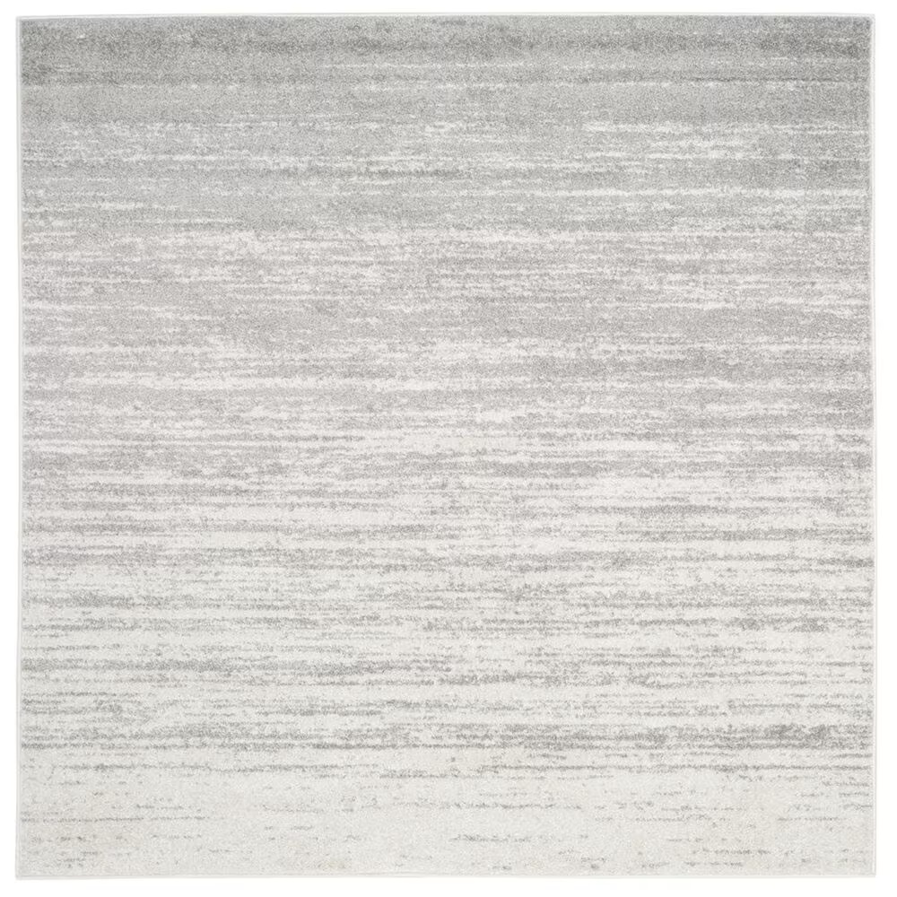 Safavieh Adirondack ADR113B-4SQ 4' x 4'Ivory/Silver Square Rug