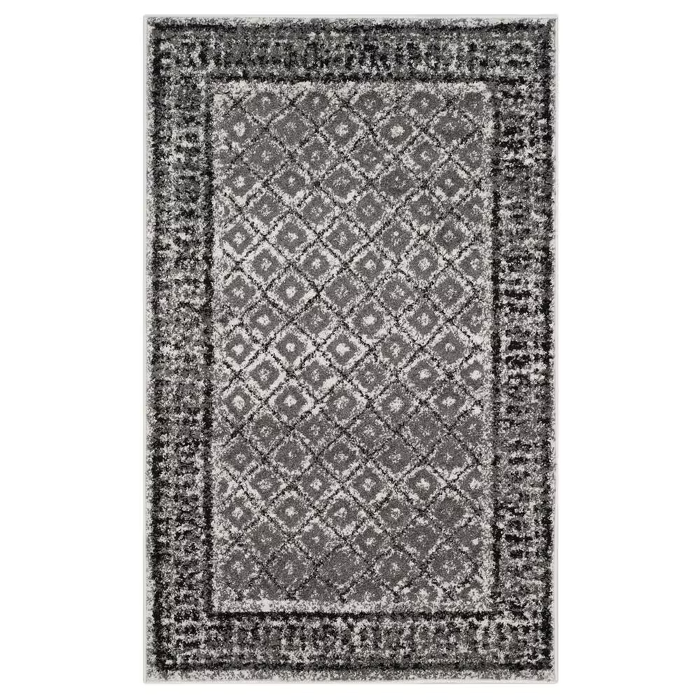 Safavieh Adirondack ADR110B-3 3' x 5' Ivory/Silver Area Rug