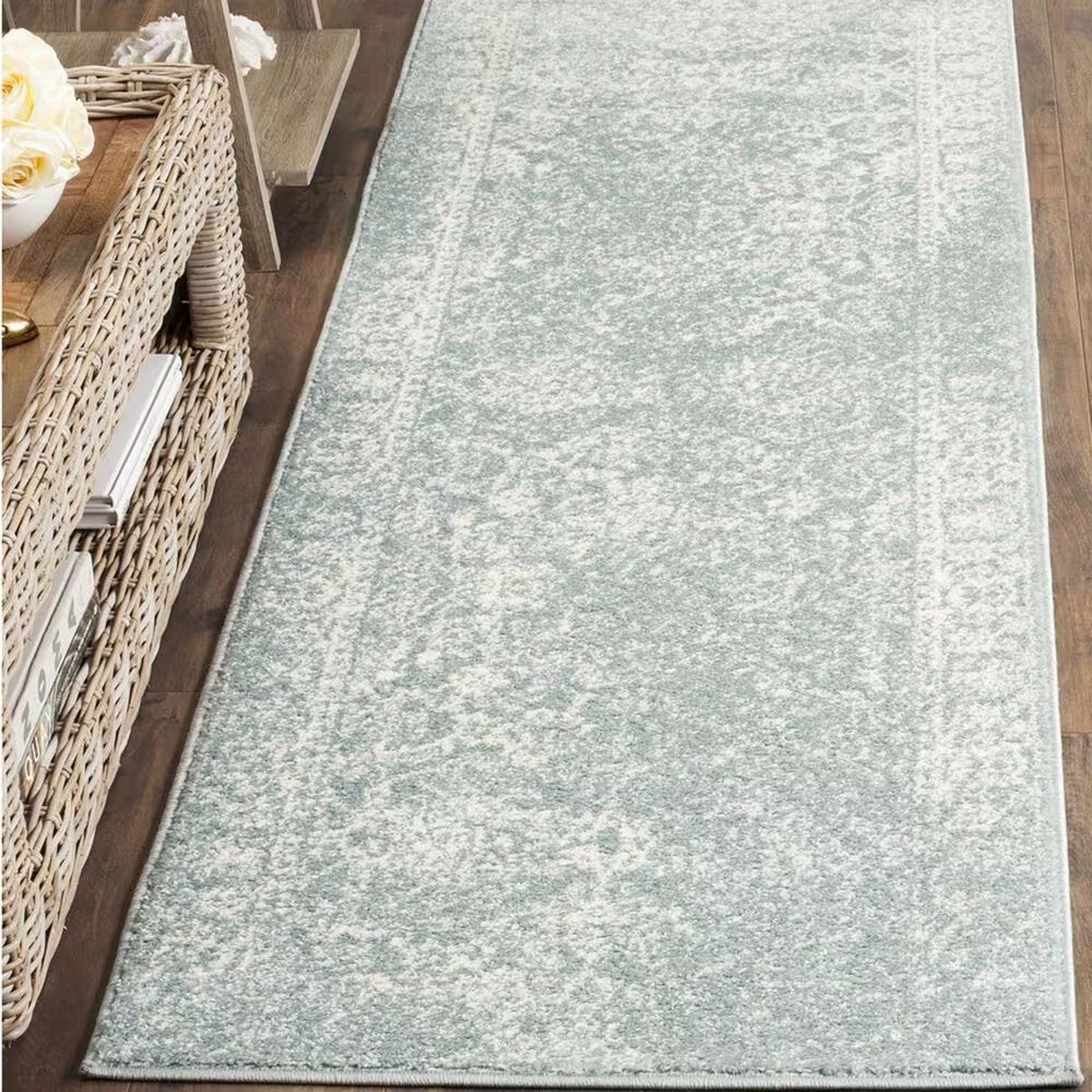 Safavieh Adirondack ADR109T-26 2'6" x 6' Slate/Ivory Runner