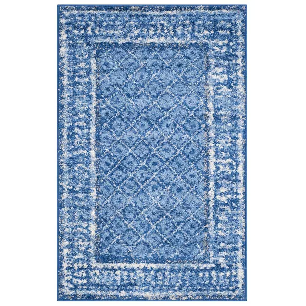 Safavieh Adirondack ADR110F-24 2'6" x 4' Light Blue/Dark Blue Area Rug