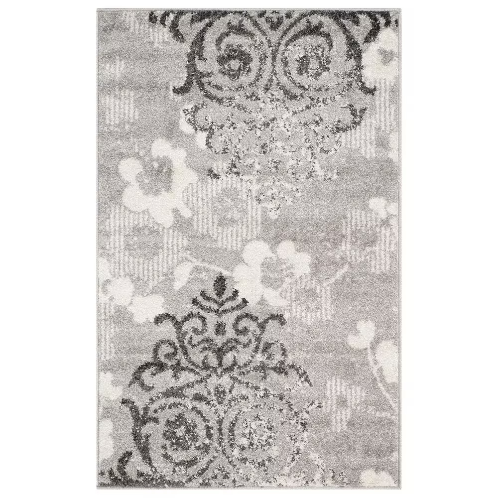 Safavieh Adirondack ADR114B-24 2'6" x 4' Silver/Ivory Area Rug