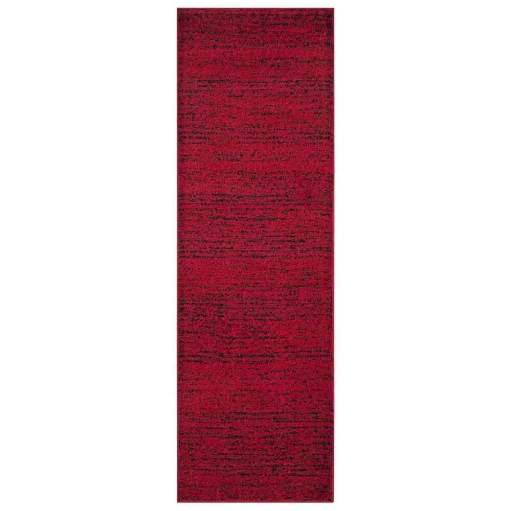 Safavieh Adirondack ADR117F-222 2'6" x 22' Red/Black Runner
