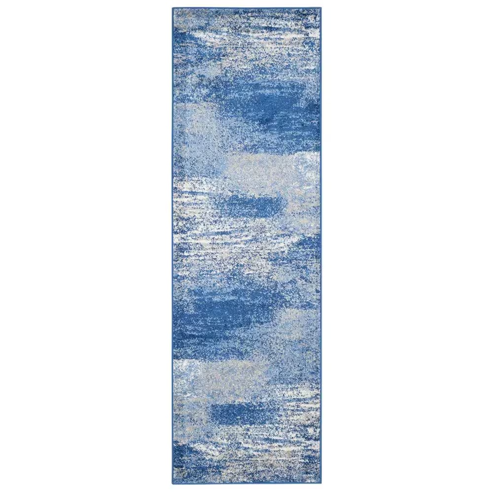 Safavieh Adirondack ADR112F-210 2'6" x 10' Silver/Blue Runner