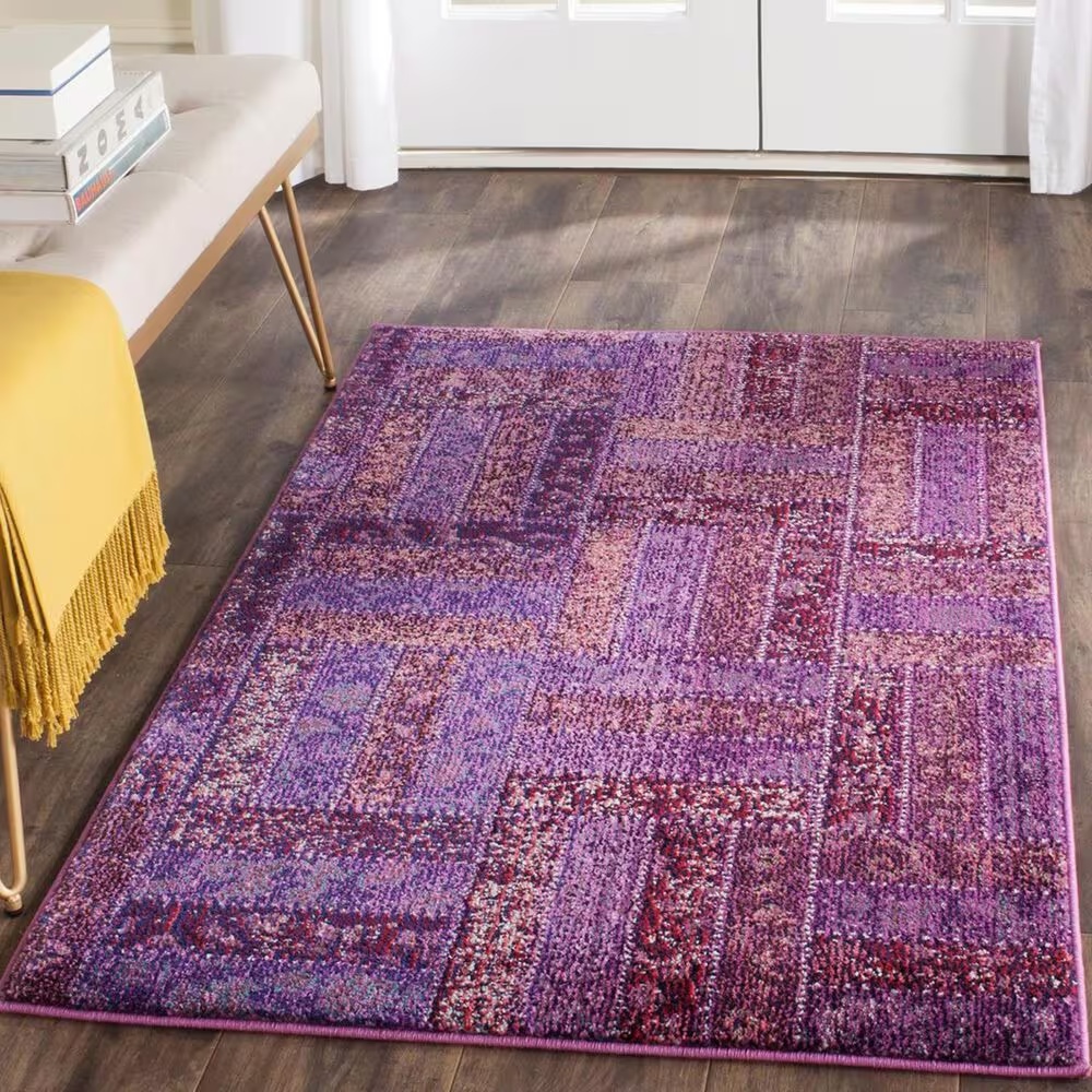 Safavieh Monaco MNC214L-3 3' x 5' Purple/Multi Area Rug