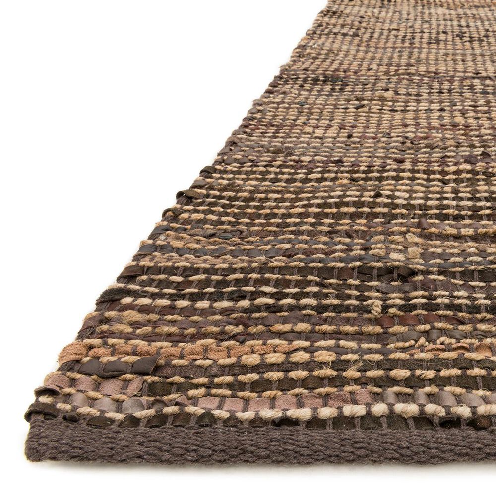 Loloi Edge ED-01 3'6" x 5'6" Brown Area Rug